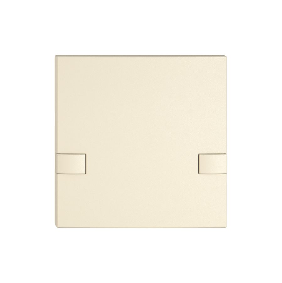 Pulsante 1/1 EDIZIO.liv SNAPFIX® p.KNX&UNI s.LED 2×comando semplice cr