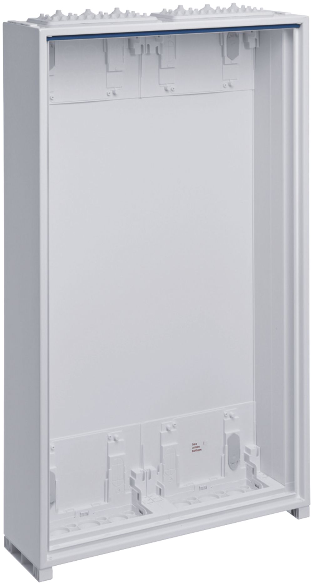 Distributeur AP Hager univers 6 rangées IP44 550×950×160mm