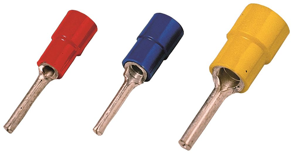 Quetschkabelschuh Stiftform 4/6mm² gelb isoliert