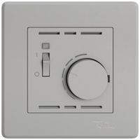 Thermostat d'ambiance ENC EDIZIO.liv SNAPFIX® avec interrupteur 230VAC 50Hz grc
