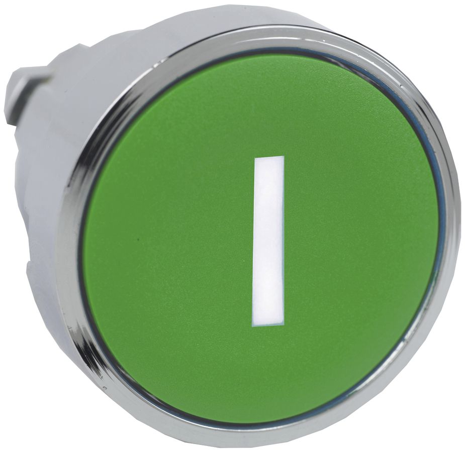 Tête pour cont.pouss.touche I vert