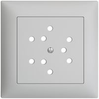 Frontset EDIZIOdue hellgrau 88×88mm 3×T12