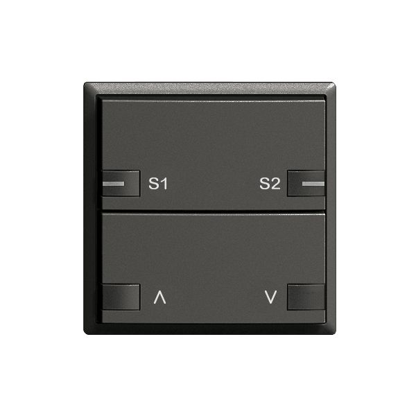 Poussoir ENC ZEP moteur scène 1c/2t stat.centr./sec.EDIZIOdue noir