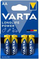 Batterie Alkali VARTA Longlife Power AA Blister à 4 Stück