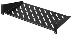 Geräteboden Rittal DK 5501.615 19" 2HE 250mm 25kg schwarz