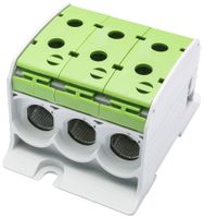 Verteilerblock Bals RKA 95 1P 200A 3×Eingang 3×Ausgang 10…95mm² grün