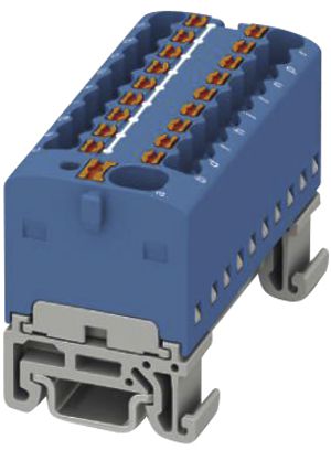 Verteilerblock PX PTFIX 4/18X1.5-NS15A BU