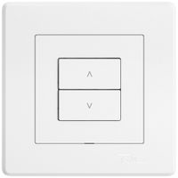 UP-Storenschalter EDIZIO.liv Wiser SNAPFIX® 2 Tasten ws