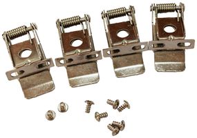 Montageklammer DOTLUX Stahl 50×22mm Silber 4er Set