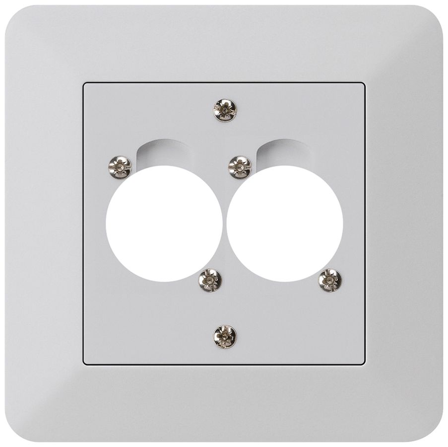 UP-Montageset für 2 XLR hellgrau kallysto.trend