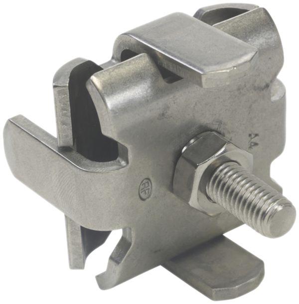 Borne ronde cruciforme Flury FE 45, acier inoxydable A4, Ø 8…16mm