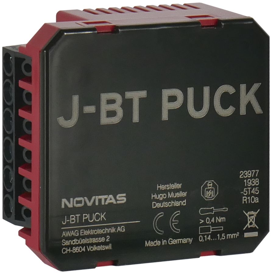 Timer INS Novitas J-BT PUCK, 2-canale astro bluetooth, 44×42×20mm