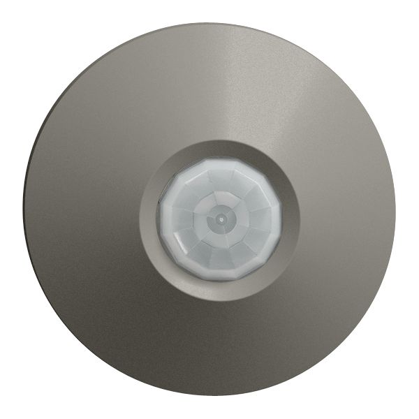 UP-Bewegungsmelder 360° DALI pirios EDIZIOdue, rund, dunkelgrau