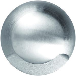 Couvercle STORMY sortie de lumière 1×100°, acier fin, D=60mm