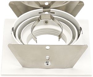 EB-Downlight SLV NEW TRIA, GU10 50W eckig IP20 mattweiss