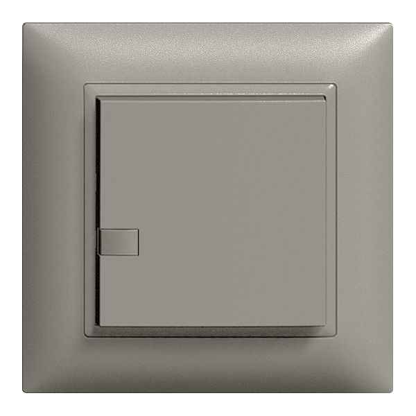 Variateur LED ENC EDIZIOdue ZEP sans LED 1×bouton 1×commande gris foncé