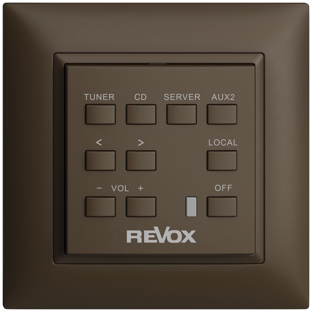 UP-Wandbedienung Revox EDIZIOdue coffee