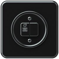 UP-Leuchtdruckschalter origin Sch 3 + Ventilator LED 92×92mm schwarz