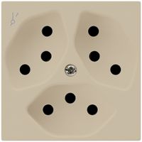 UP-Steckdose kallysto 3×T13/1S beige