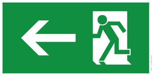 Piktogramm Pfeil Nach links