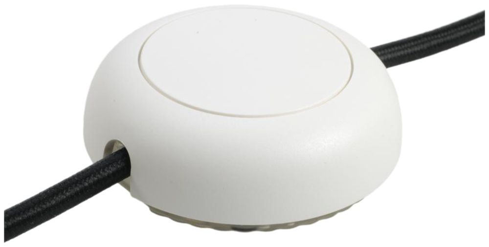 Variateur cordon LED ELBRO blanc rond, 5…100W/VA Ø75 h=26mm