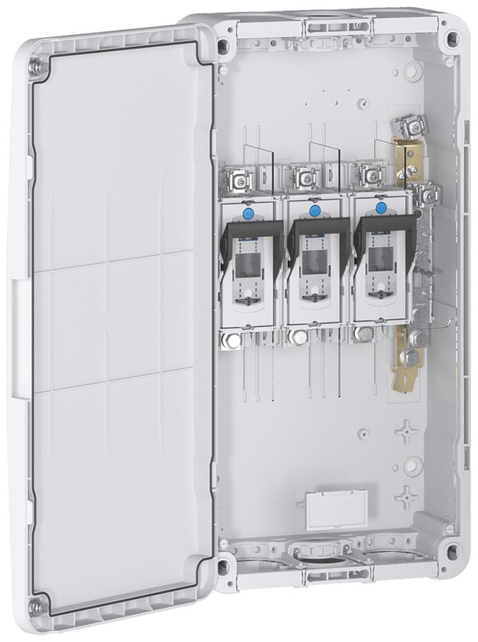 Hausanschlusskasten Hager HAK 3-phasig 428×850×187mm 400A M12