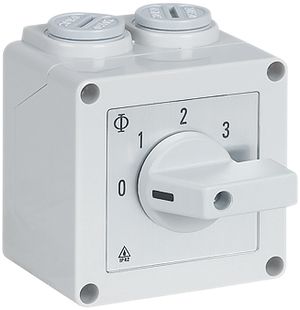 AP-Drehschalter K&N grau 20A 660V 5/1L