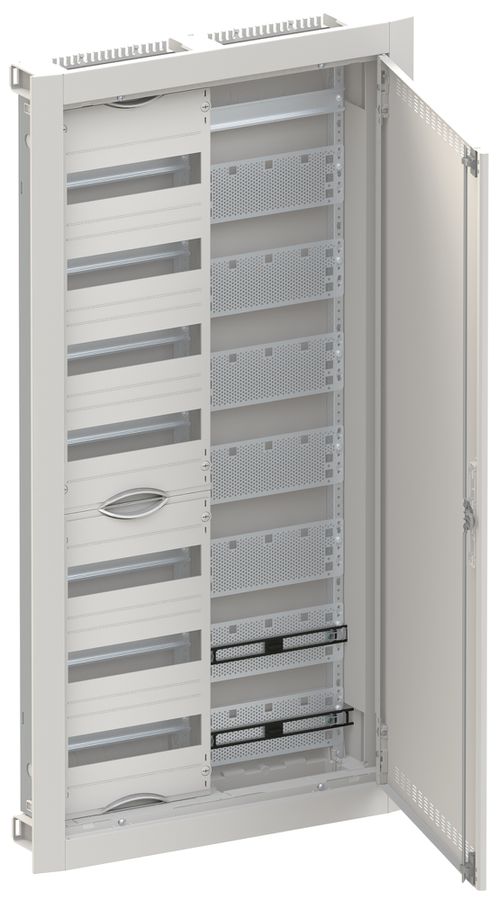UP-Feldverteiler ComfortLine 7-reihig 84TE mit belüfteter Tür 615×1164×125mm