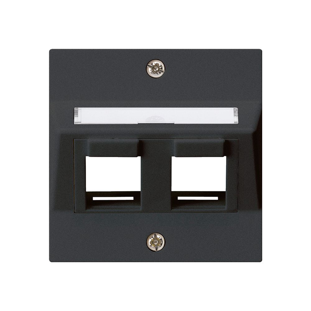 Kit de montage ENC kallysto 2×Keystone noir