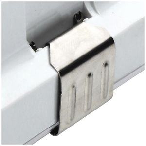 Graffa di montaggio Sylvania Resisto p.diffusore 23×13×25mm acc.preg. 12 pezzi