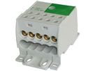 Bloc répartiteur PDB PE 175A 45×71×42.5mm 1×70/10×16mm² vert