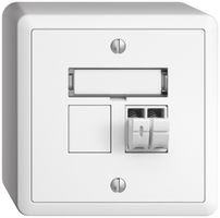 AP-Audiodose Push Type EDIZIOdue FX, 1×, Beschriftungsset, weiss