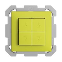 UP-Storentaster EDIZIOdue FM lemon 2-Kanäle