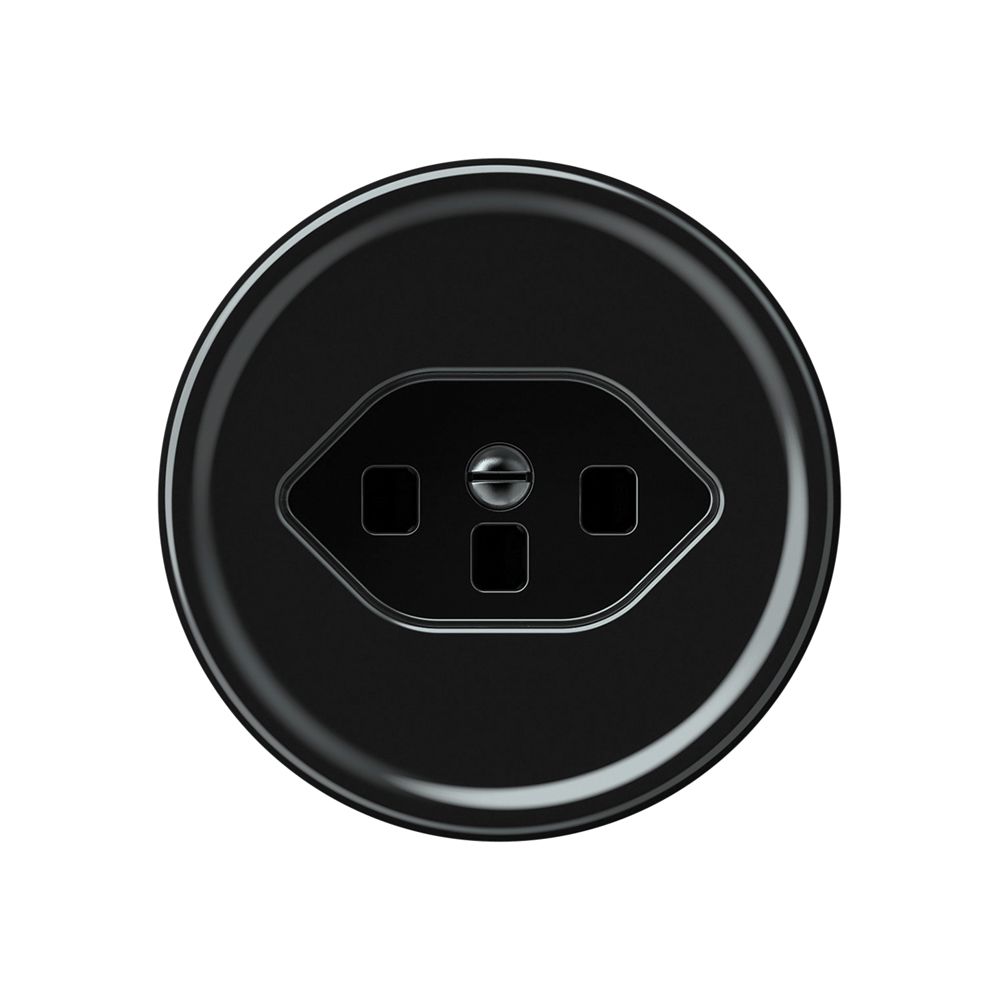 Prise origin 1×type 23 16A 230V 60×60mm noir