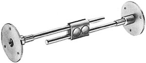 Mauerdurchführung DEHN/elvatec mit Anschlussplatte M10 verzinkt