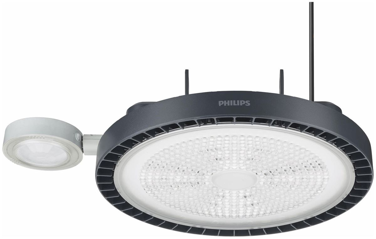 LED-Hallenstrahler CoreLine BY122X 133W 20000lm 4000K IP65 VWB DIM grau