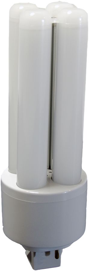 Lampe LED G24 10W 230V blanc chaud 820lm 2700K 145×45×45mm