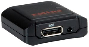 DisplayPort Repeater ROLINE 4K@60Hz (DisplayPort 1.2) aktiv 3D ≤30m
