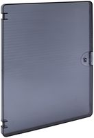 Tür Hager golf 389.5×646.5mm Ausführung als Sichttür grau für VF/VS418