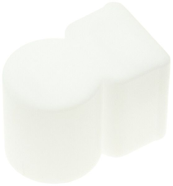 Cappa terminale DOTLUX QUICK-FIXac 37×25×17mm materiale sintetico bianco