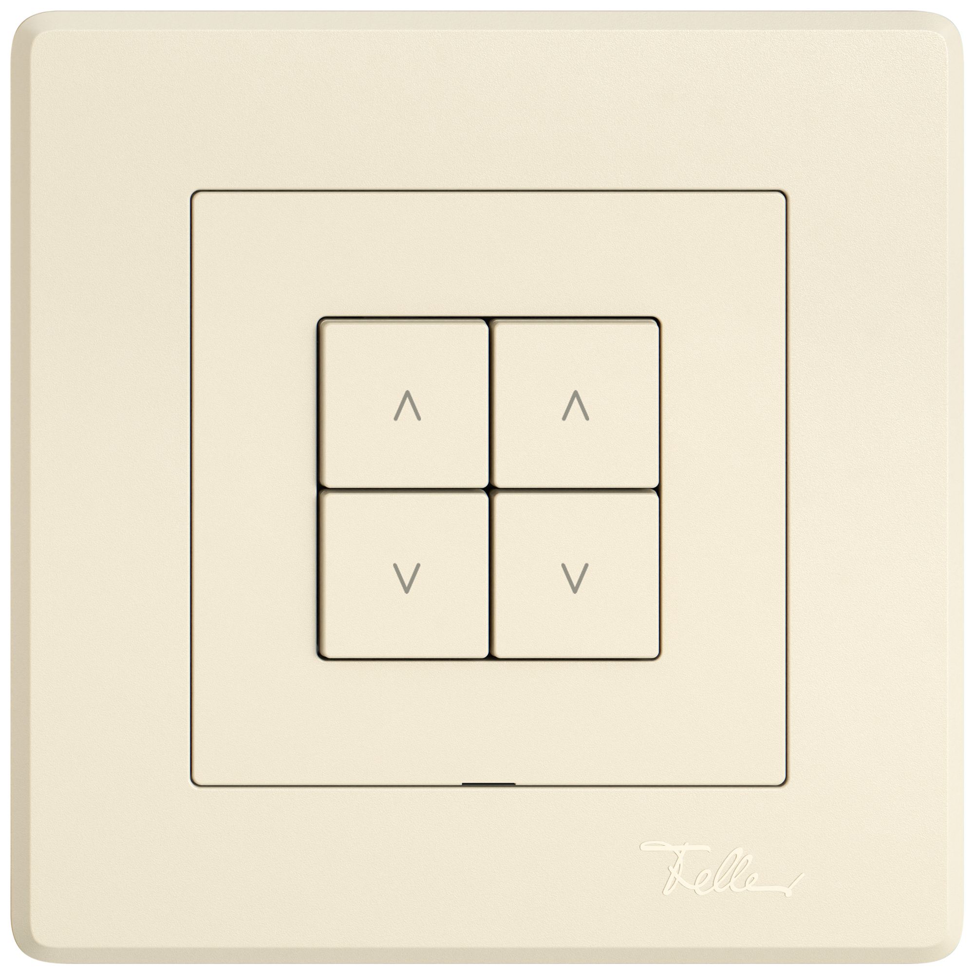 Comando per interruttore tapparelle INC EDIZIO.liv Wiser SNAPFIX® 2C WLAN 4T cr