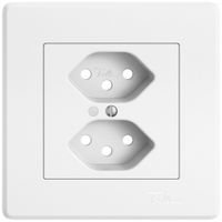 Kit de montage ENC EDIZIO.liv SNAPFIX® pour 2×T13 avec lentille frontale bc