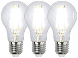 Lampe LED E27 7W 806lm 4000K clair Ø60×105mm Trio Pack