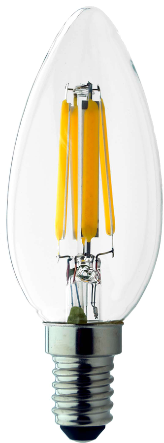 LCC Lampe 4W, 400lm, 2700K, klar E14