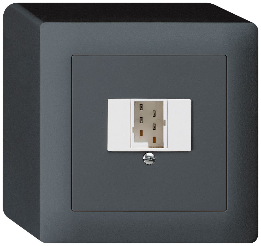 Boîte AP kallysto 1×TT83 anthracite