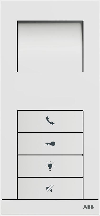 Vivavoce AP ABB-Welcome bianco