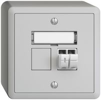 AP-Audiodose Push Type EDIZIOdue FX, 1×, Beschriftungsset, hellgrau