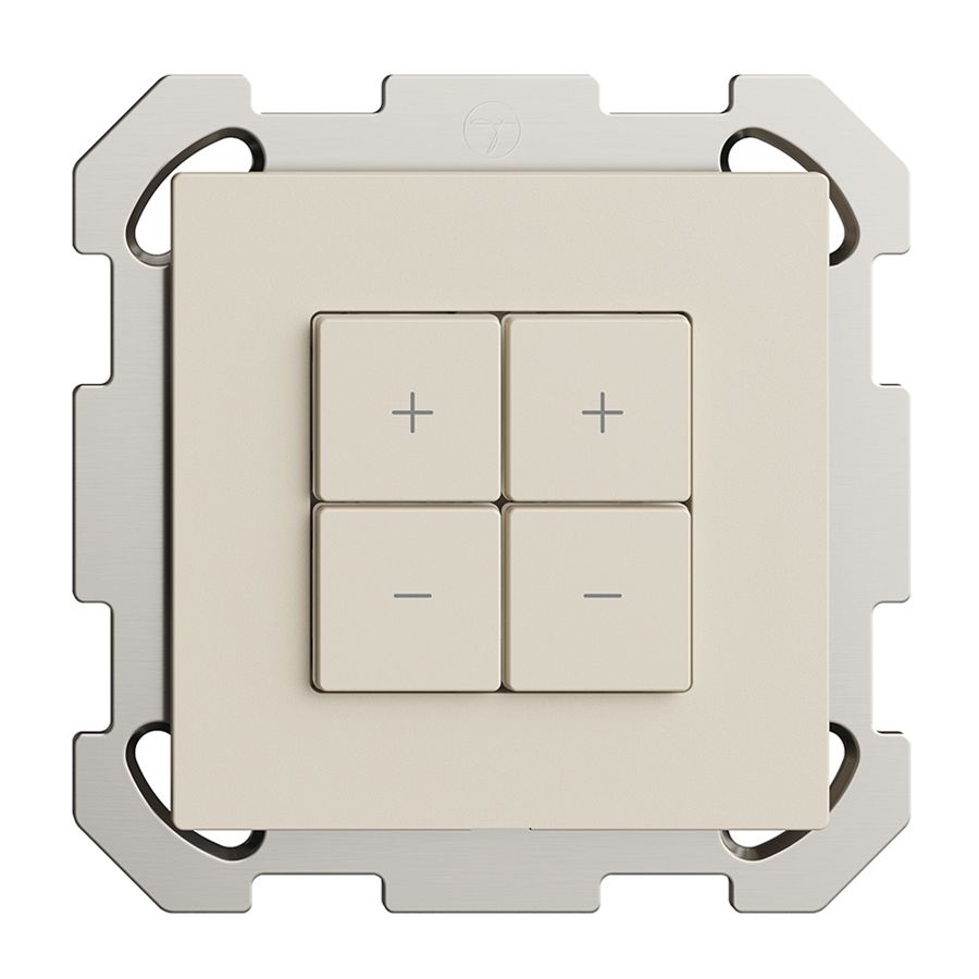 UP-Dimmer Uni-LED 2K/4T Edue Wiser crema