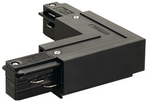 L-Verbinder SLV für 3-Phasige Stromschiene EUTRAC, Erde innen schwarz