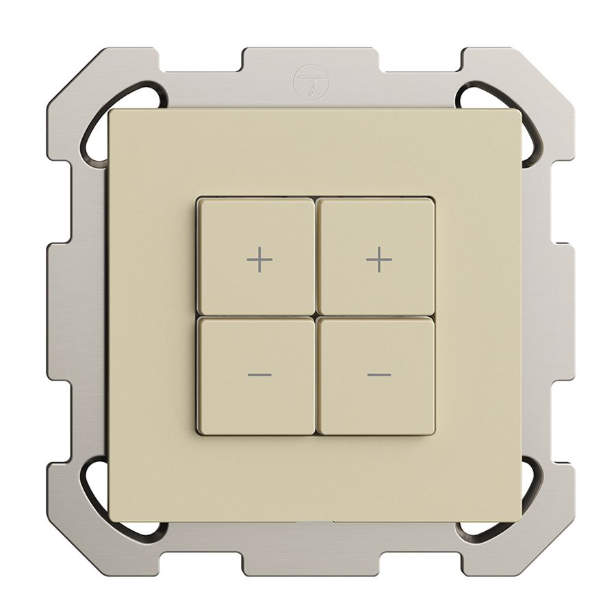 Dimmer Uni-LED INC 2K/4T WLAN Edue Wiser vanille